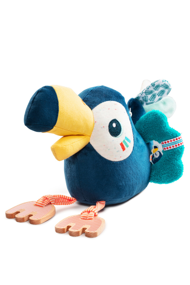 Lilliputiens - Multifunctional Plush Toucan Pablo Toucan