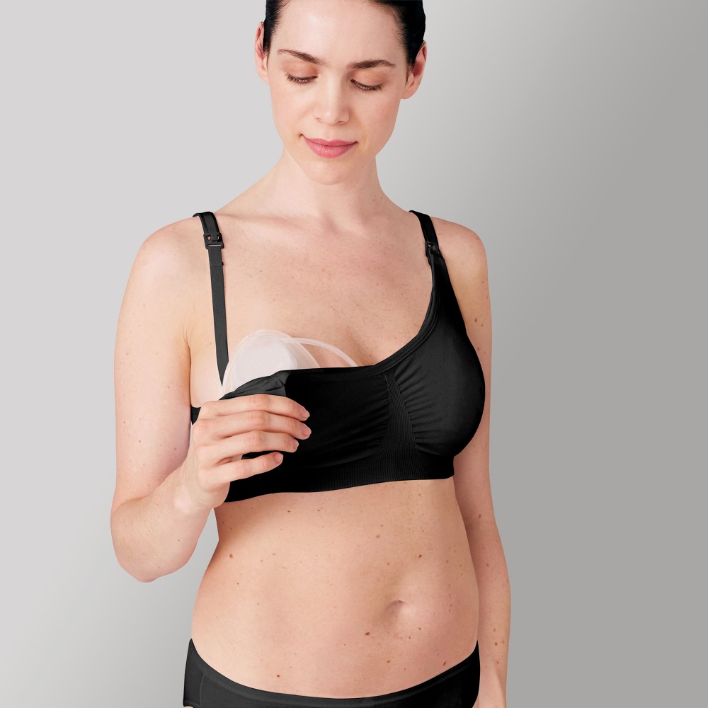 Soutien-gorge d'allaitement et de pompage 3 en 1 MEDELA, noir L – Image 3