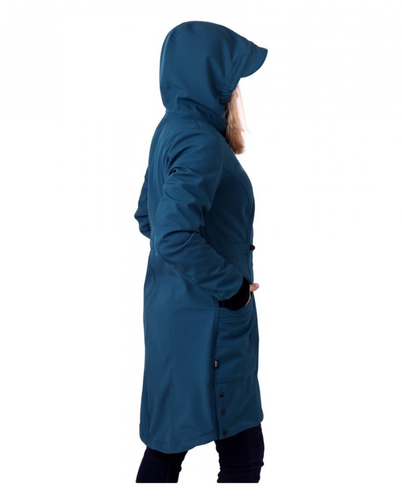 Manteau softshell pour femmes Hana, petrol S – Image 5