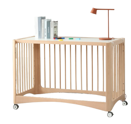 Lettino per bambini 4 in 1 - Massello - 120x65 cm - immagine 6
