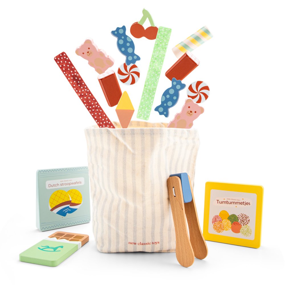 Ensemble en bois - confiseries