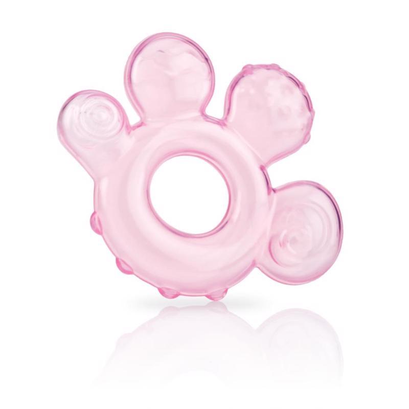 NUBY Massaggiagengive riempito d'acqua - rosa 3 m+