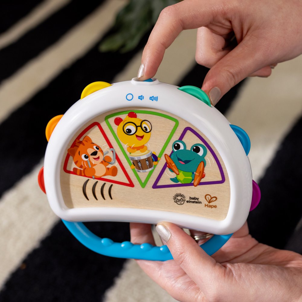 BABY EINSTEIN Jouet musical tambourin Tap & Shake™ Magic Touch™ HAPE 6m+ – Image 3