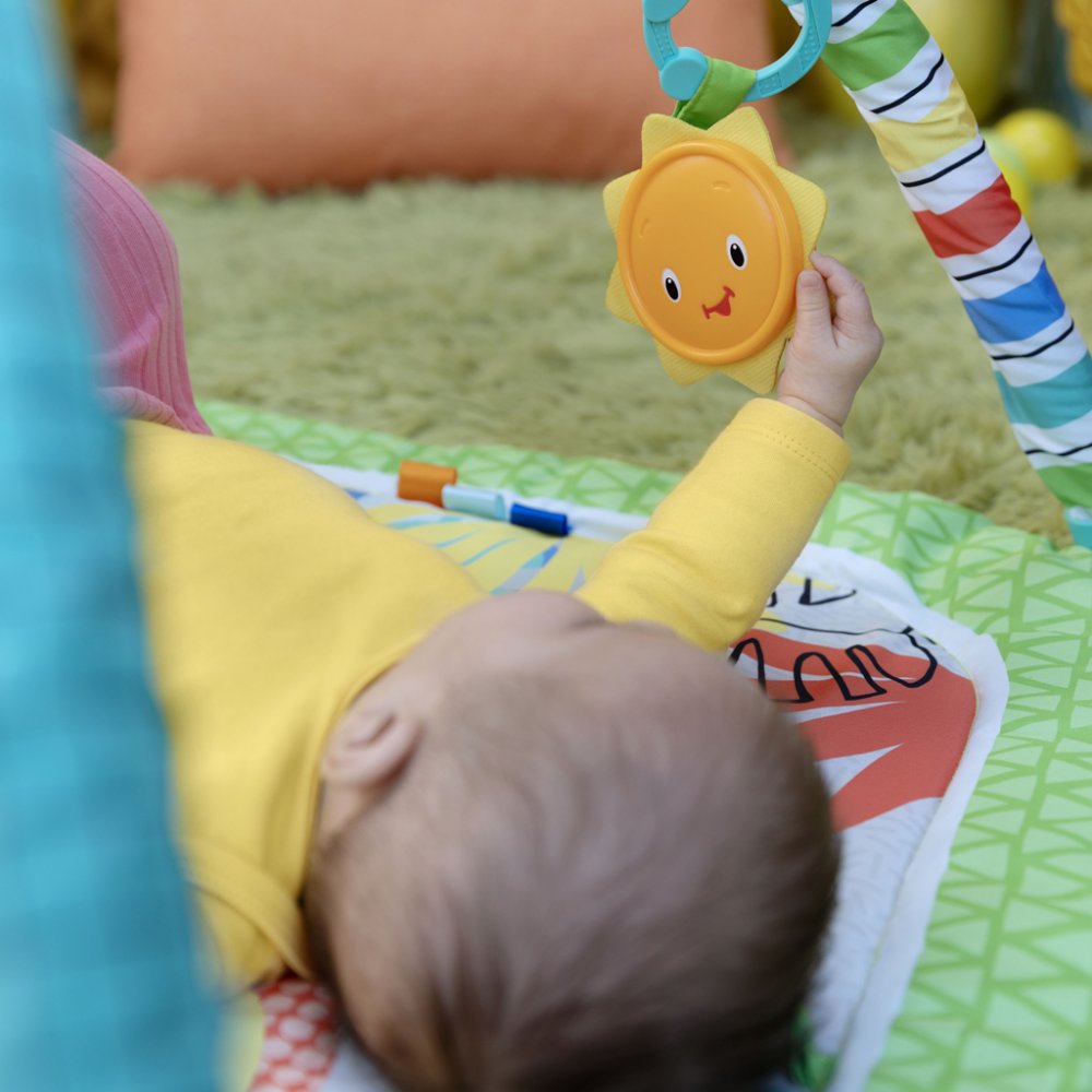 BRIGHT STARTS Tappeto Gioco Wild Wiggles con Attività 0m+ - immagine 5