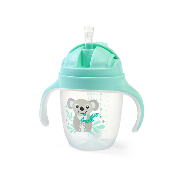 BABYONO Kubek niekapek ze słomką Koala 6m+