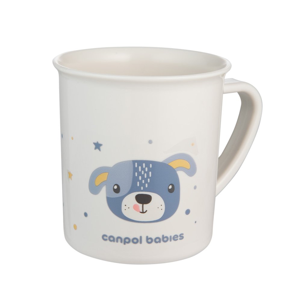 CANPOL BABIES Plastikowy kubek CUTE ANIMALS - piesek 170 ml