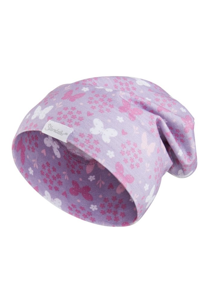 STERNTALER Casquette avec protection UV 50+ papillons fille 47 cm-9-12 m