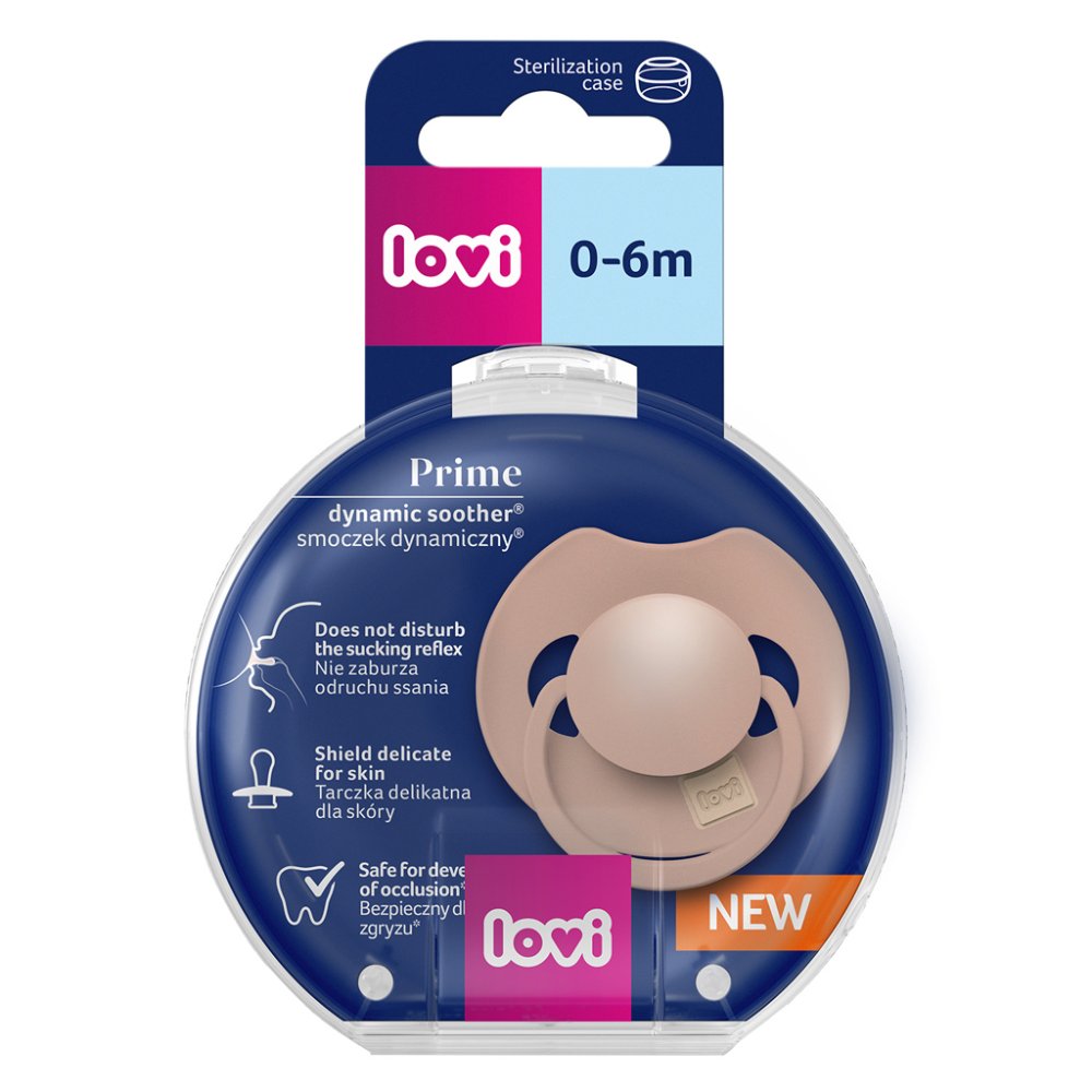 LOVI Succhietto in silicone dinamico Prime 0-6m 1 pz. Blush - immagine 5