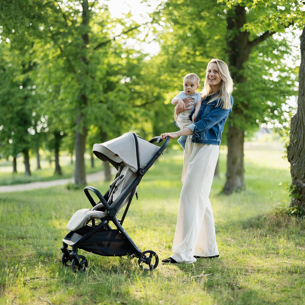 PETITE&MARS Wózek spacerowy Flip Tan Beige - obrazek 5