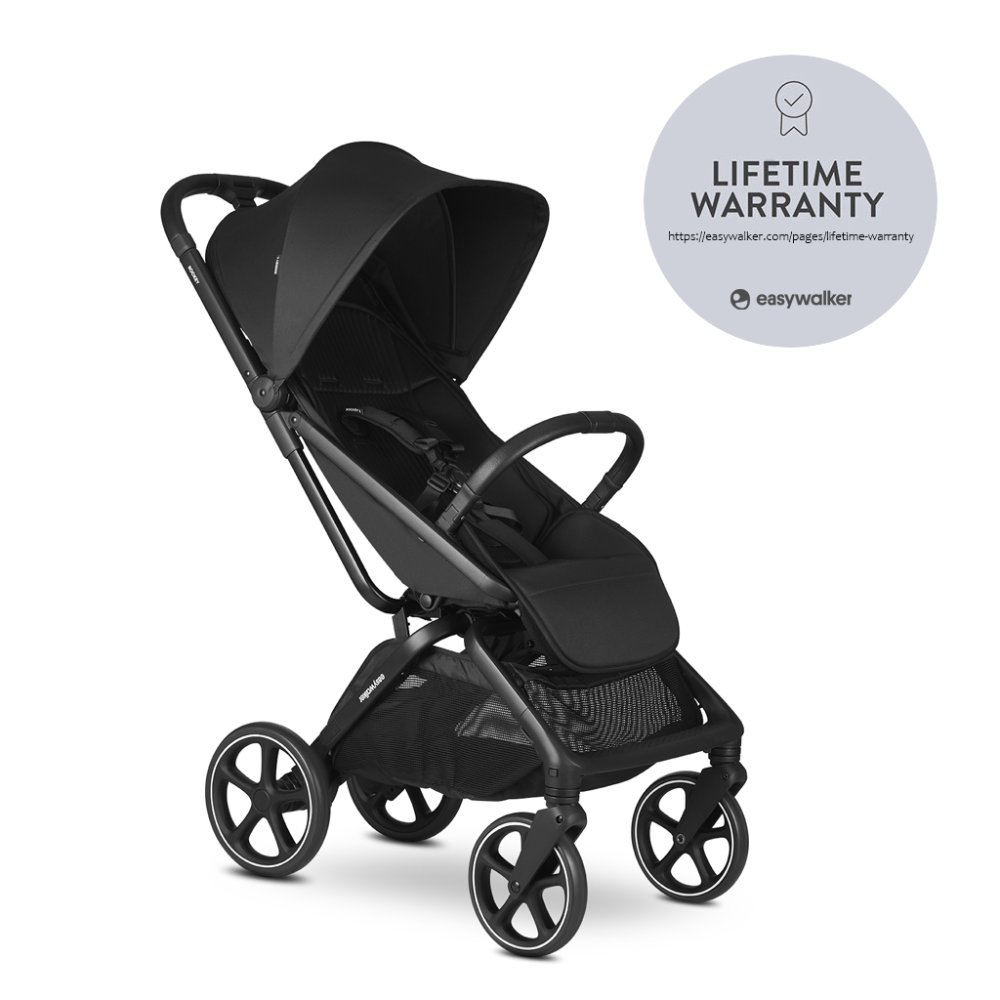 EASYWALKER Wózek spacerowy Rockey L Pure Black