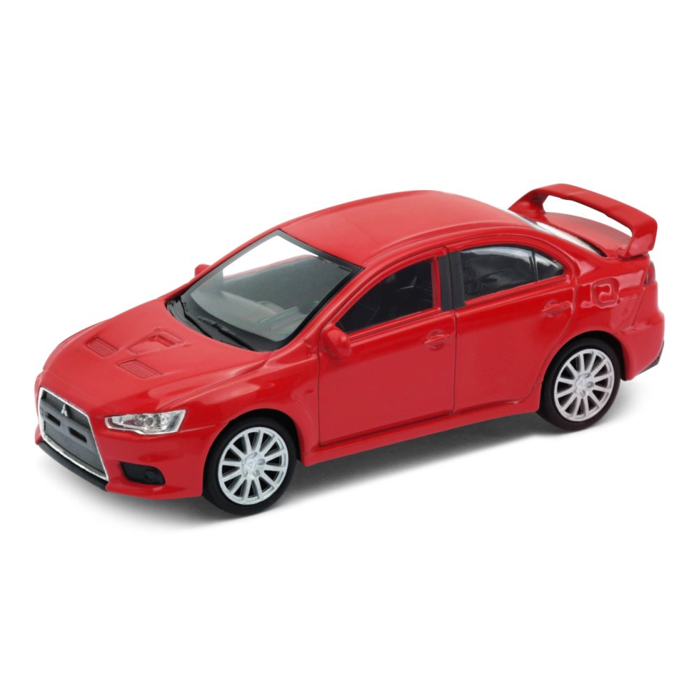 Welly Mitsubishi Lancer EVO 1:34 rojo