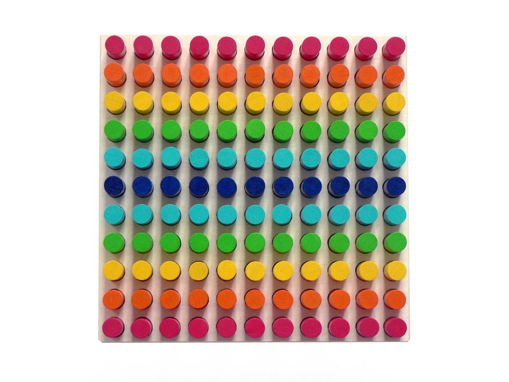 Hess Mosaico de motricidad colorido