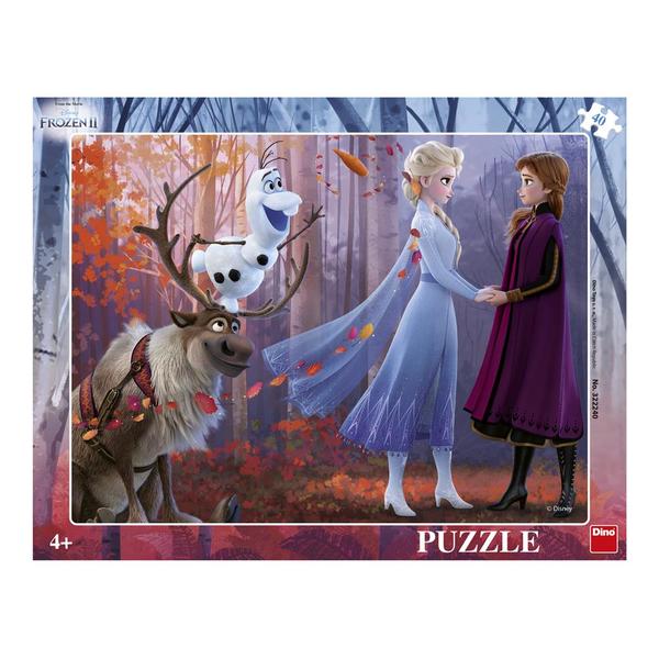 Dino Puzzle Frozen II alegría 40 piezas