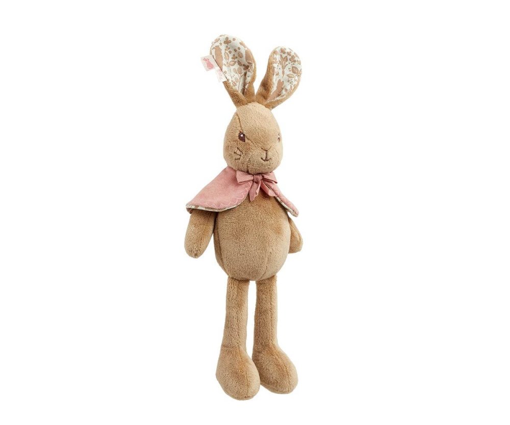 Coniglietto Flopsy Bunny arcobaleno di peluche con orecchie lunghe - immagine 4