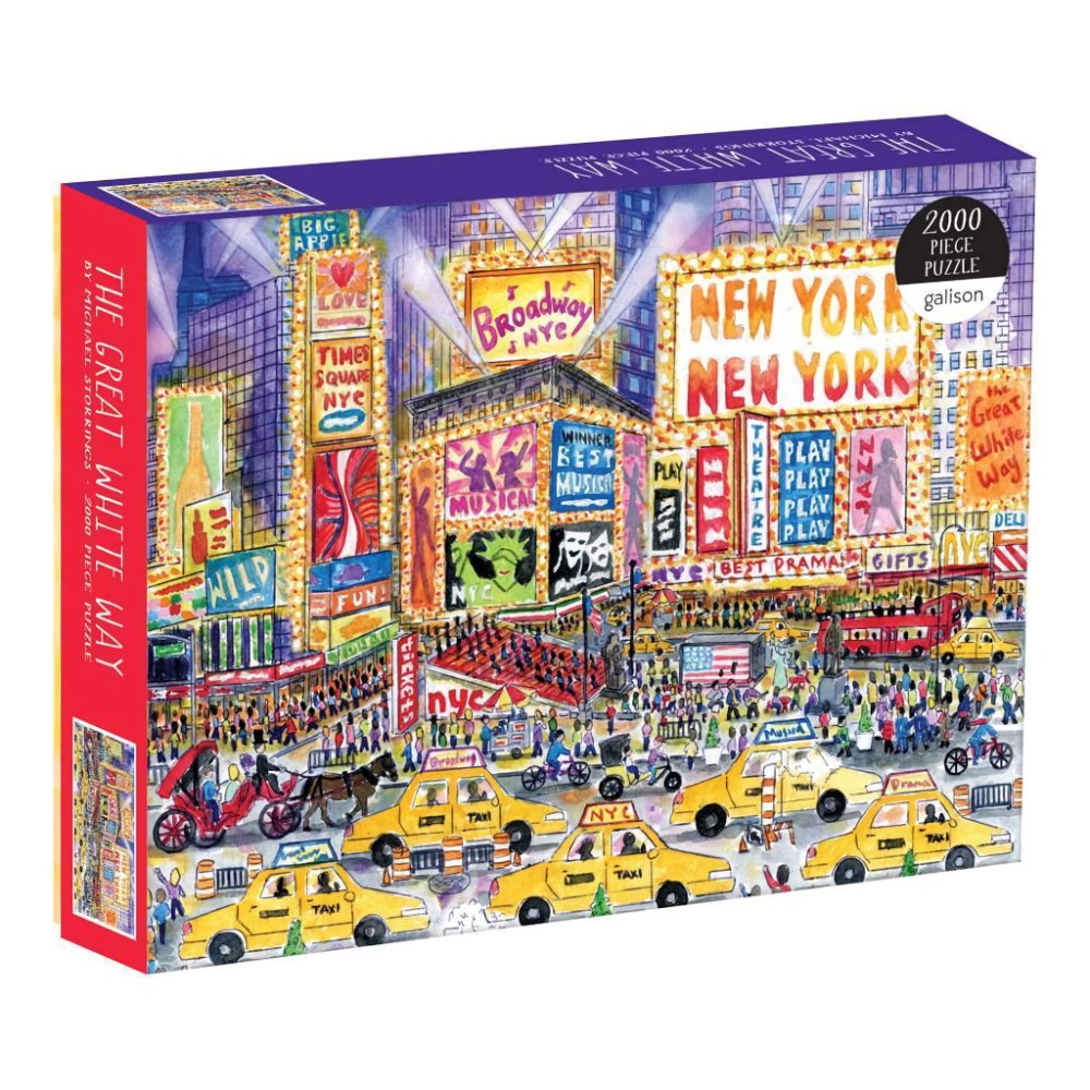 Puzzle Galison Lumières de Broadway 2000 pièces