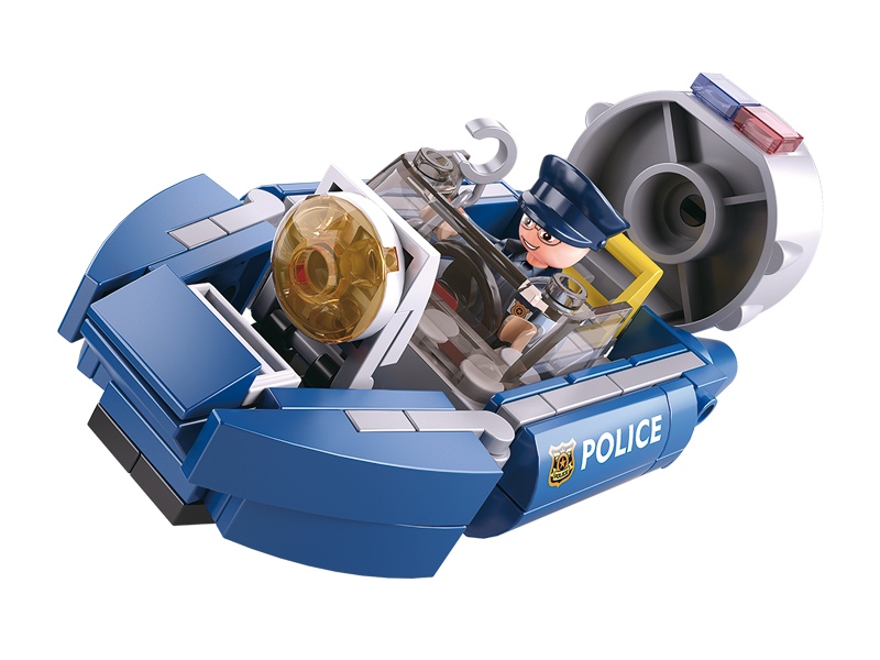 Sluban Polizia 4in1 M38-B0638A Hovercraft