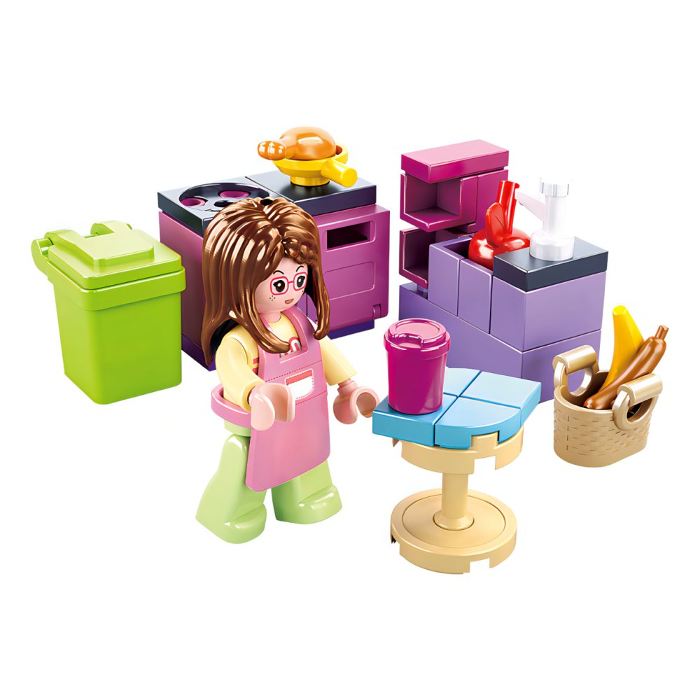 Sluban Girls Dream M38-B0800B Kitchen