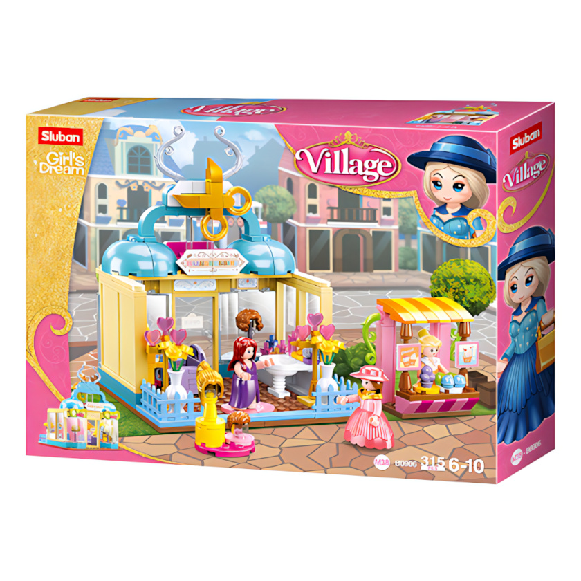 Sluban Village M38-B0906 Salón de Belleza de Época - Imagen 4