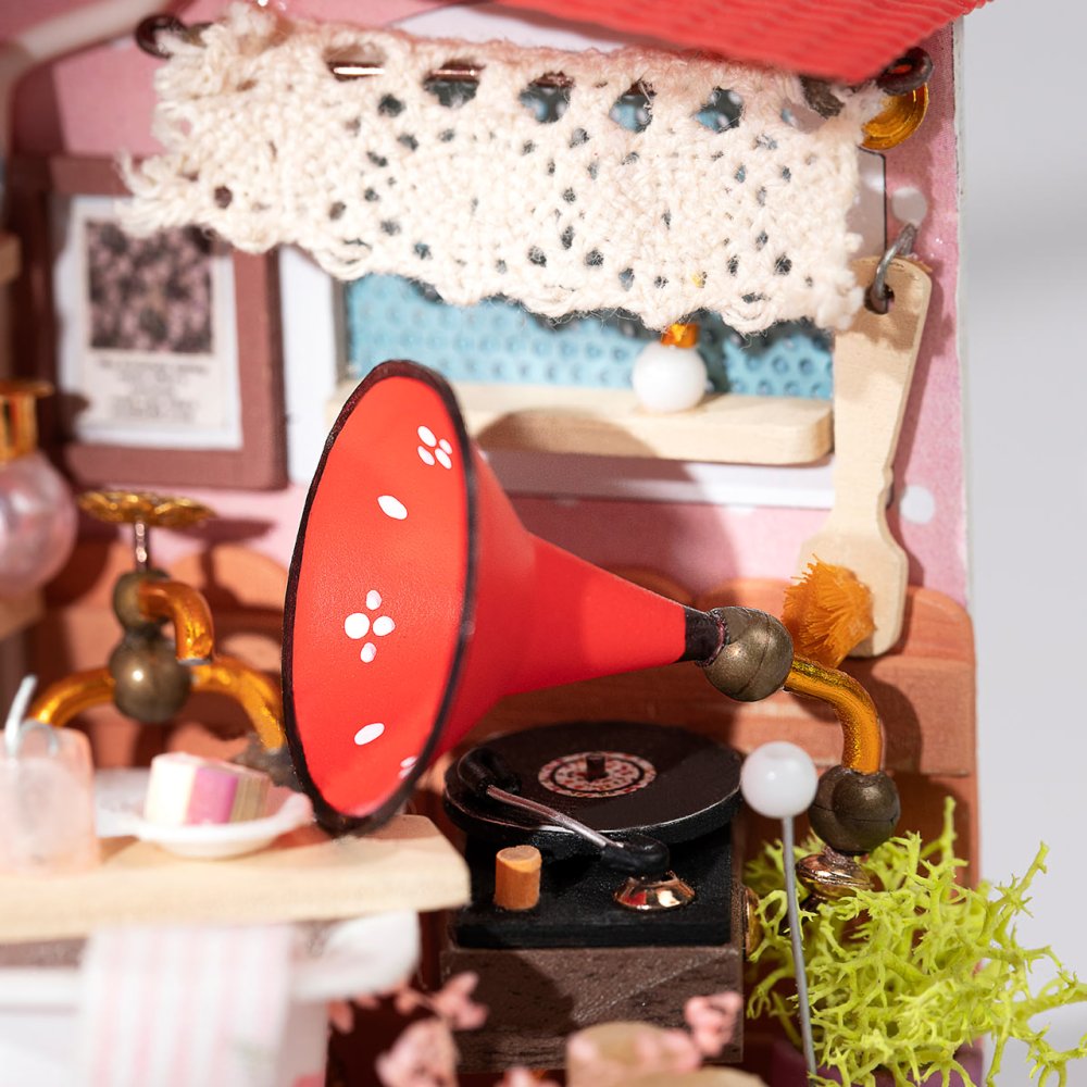 RoboTime Drewniane puzzle 3D Miniatura Domku Kąpiel w bąbelkach - obrazek 3