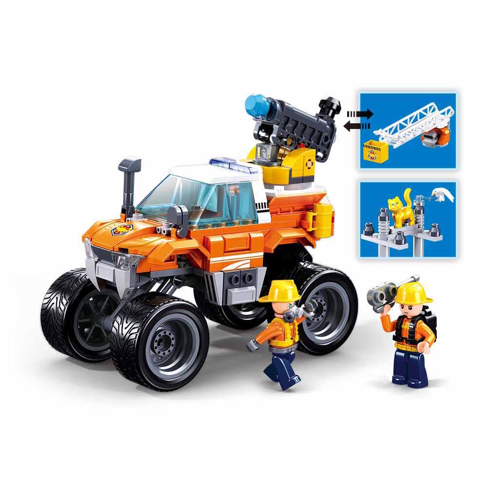 Sluban Metropolis M38-B1288 Rettungsfahrzeug – Bild 2