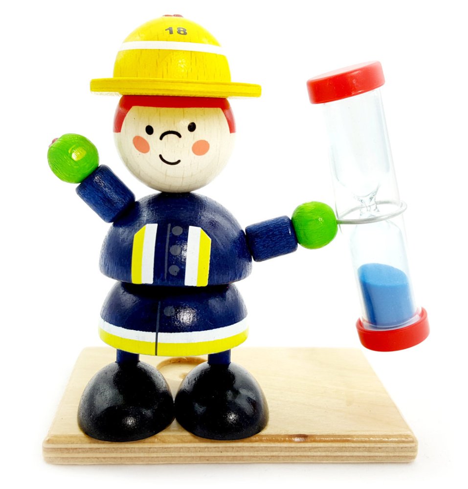 Hess Fred homokóra a fogmosási idő méréséhez