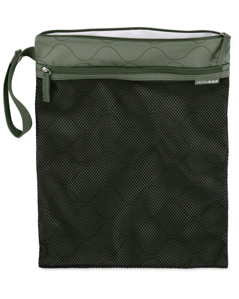 SKIP HOP Wasserdichte Tasche Grab & go Dark sage 30 x 38 cm – Bild 3