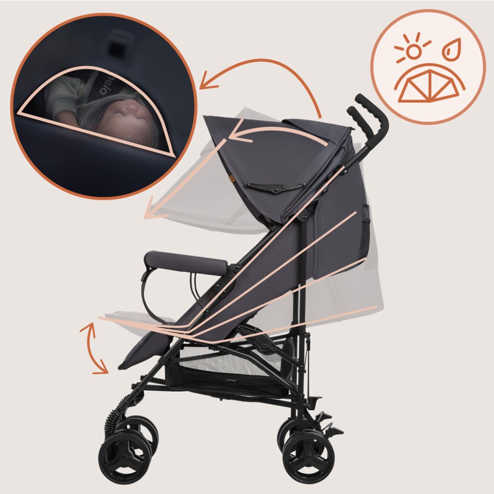 LIONELO Wózek golfowy Elia Grey White - obrazek 7