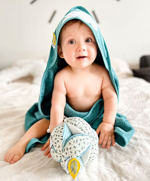 Doudou Tekstylna piłka aktywna koala 15 cm - obrazek 6