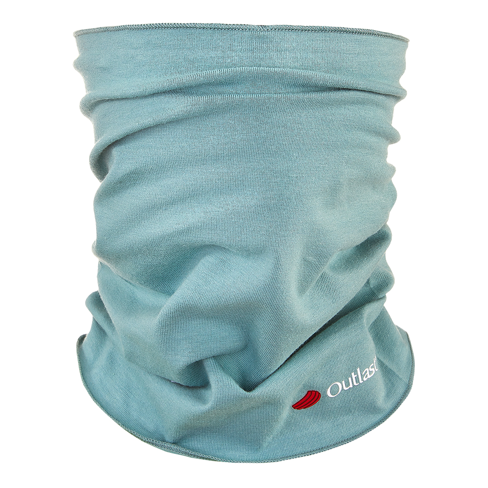 Tour de cou enfant fin Outlast® - lichen foncé UNI