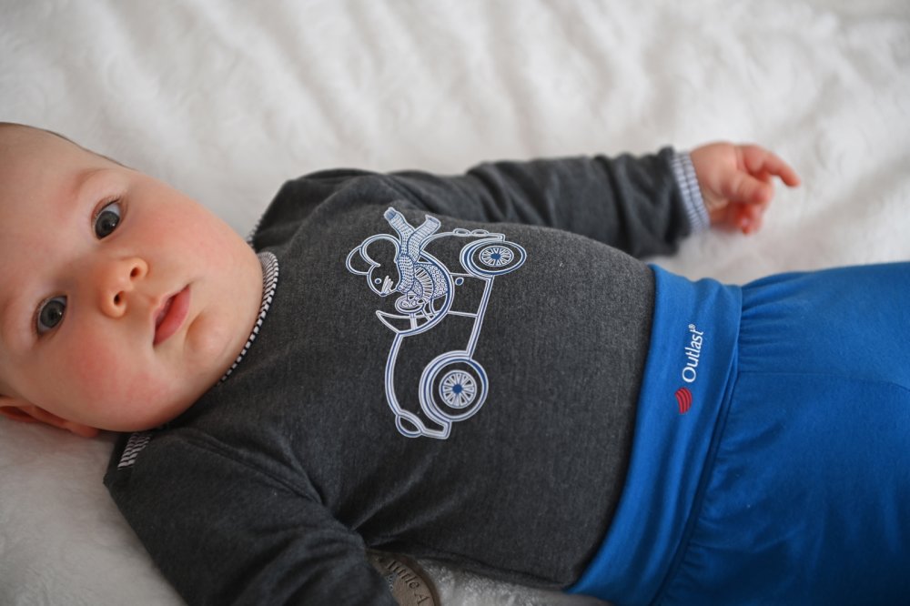 Body slip imagen DR Outlast® - jaspe gris oscuro 68 - Imagen 5