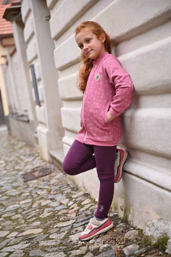 Warme Sweatshirtjacke - Rosa 104 – Bild 7