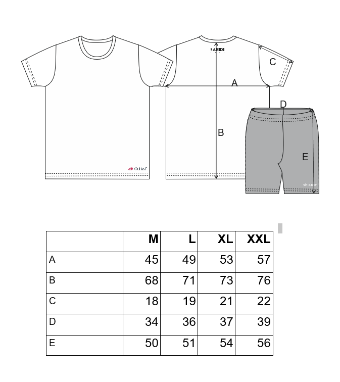 Ensemble homme Outlast® - chiné gris/denim M – Image 3