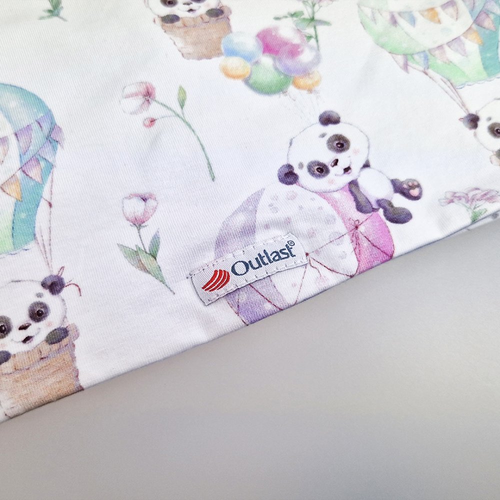 Gorro con forro Outlast® - panda/lila claro 4 | 45-48 cm - Imagen 2