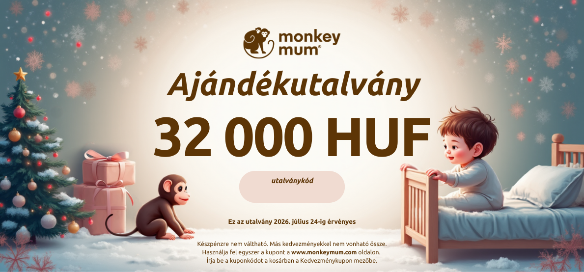 Ajándékutalvány értéke 32 000 HUF Kismajom