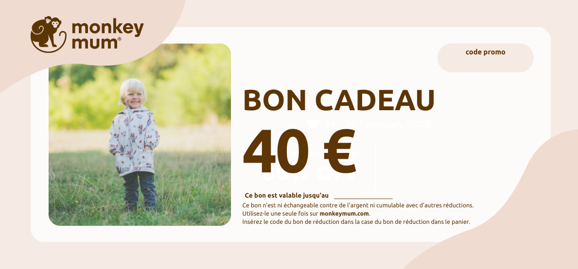Chèque-cadeau d'une valeur de 40 EUR Classique
