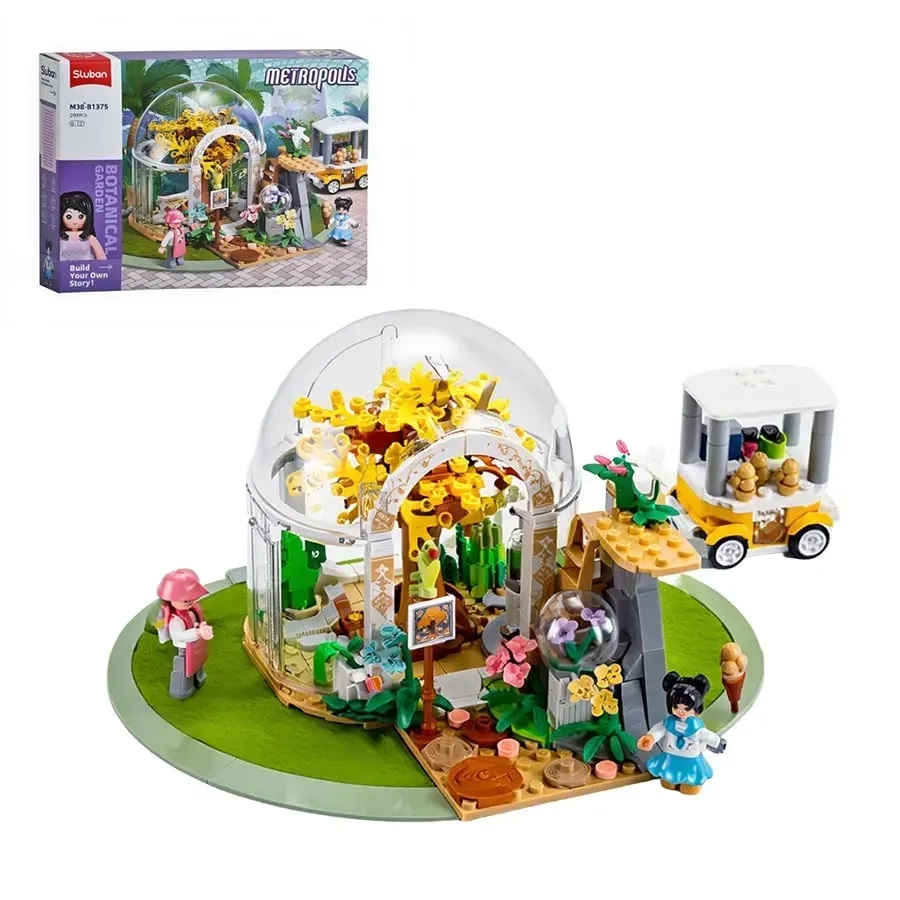 Sluban Metropolis M38-B1375 Botanická zahrada Biodóm (obrázek 4)