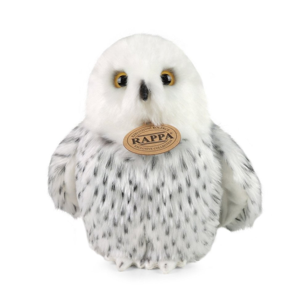 Rappa Plyšová polární sova 18 cm ECO-FRIENDLY