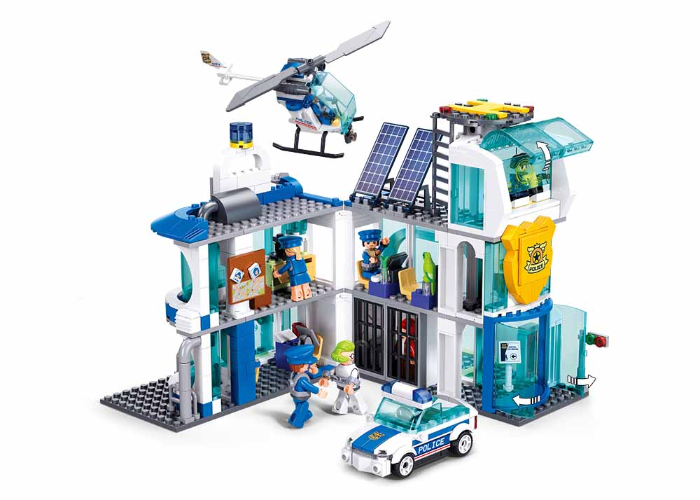 Sluban Metropolis M38-B1220 Policejní stanice: Zatčení banditů (obrázek 4)