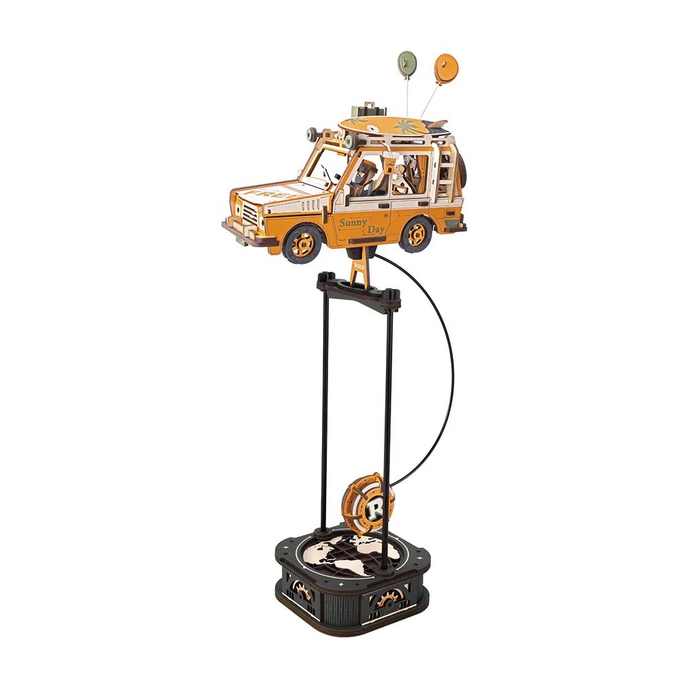 RoboTime 3D mechanická skládačka Road Tripper s kyvadlem