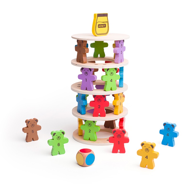 Bigjigs Toys Hra padající medvídci (obrázek 5)
