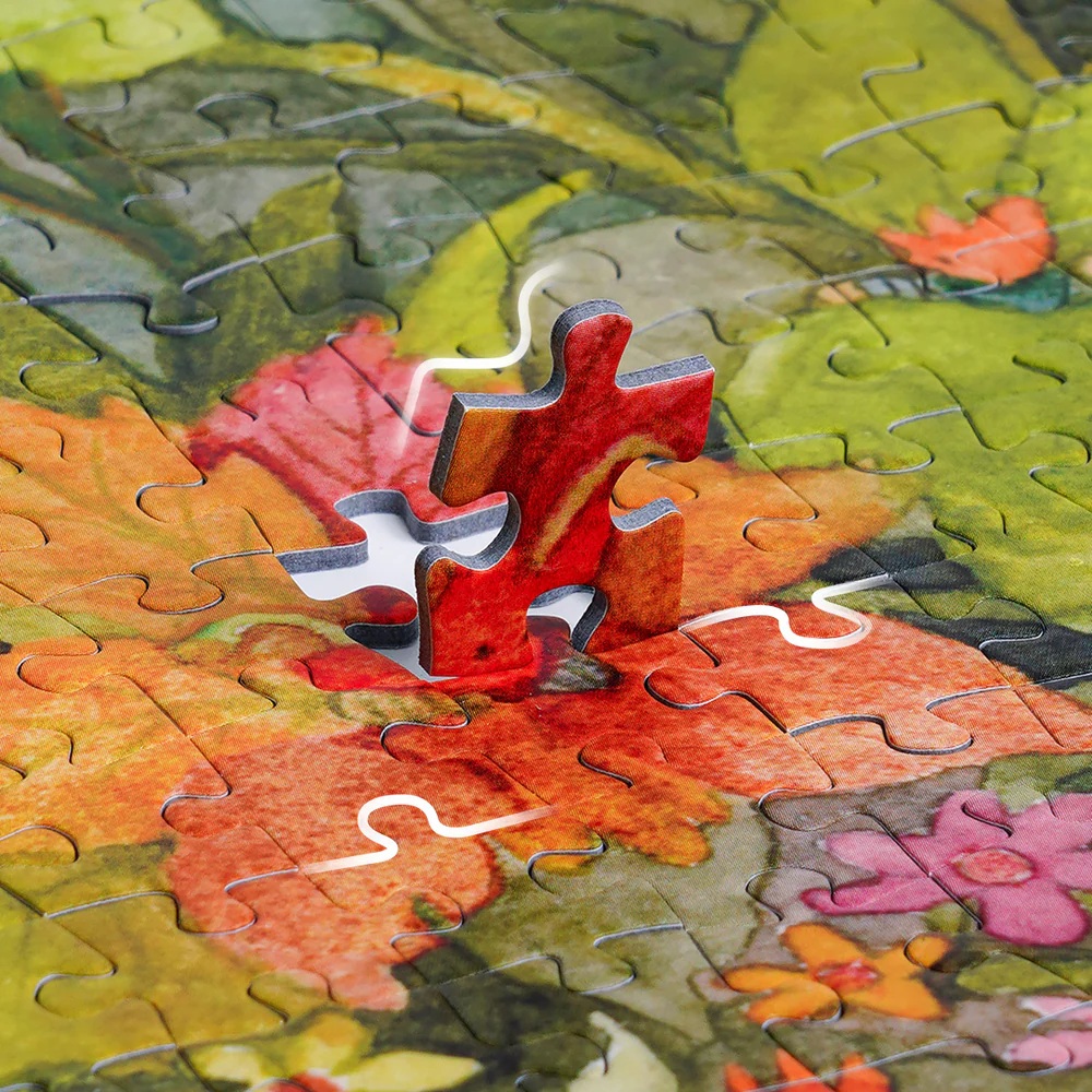 RoboTime Puzzle Koci ogród 1000 elementów (zdjęcie 5)
