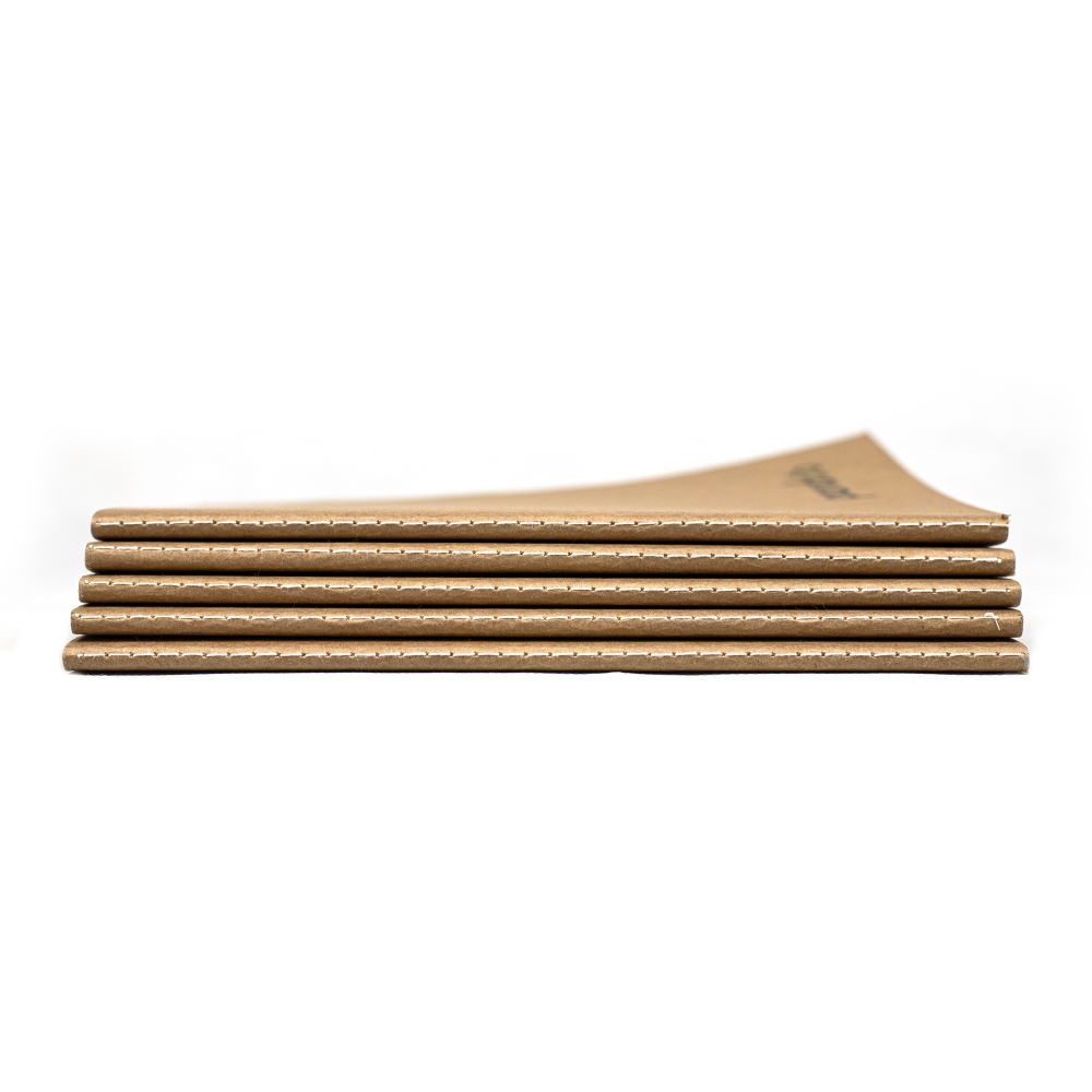 Cahiers De Notes En Fibre De Bambou A4, 5 Pcs