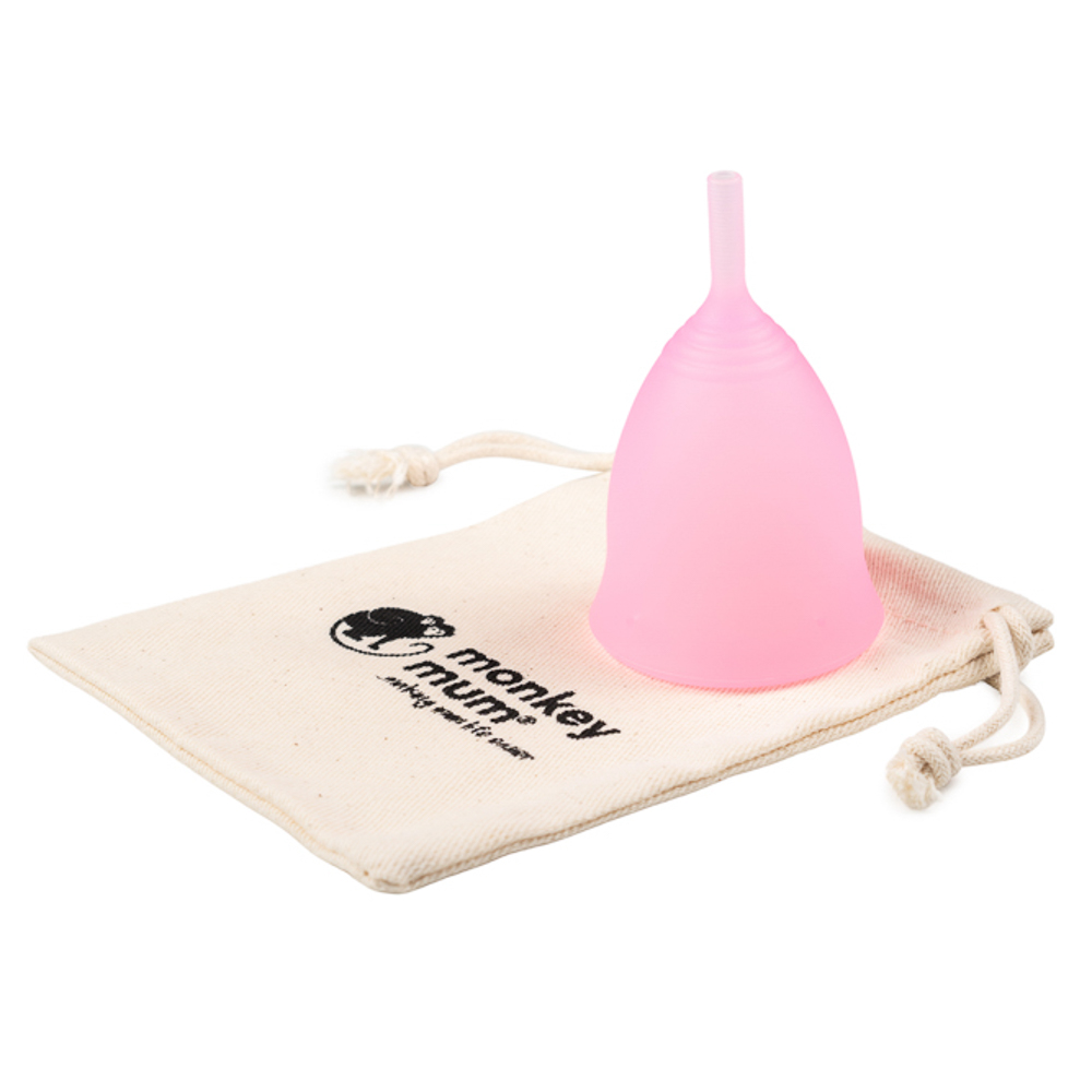 Monkey Mum® Menstrual Cup - Gentle Lily - L Light Green,Monkey Mum® Menstrual Cup - Gentle Lily - L Light Green