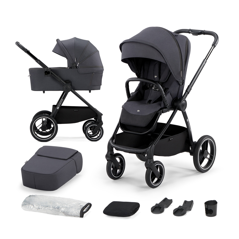 KINDERKRAFT SELECT Carucior Combinat Nea 2in1 Deep Grey, Premium