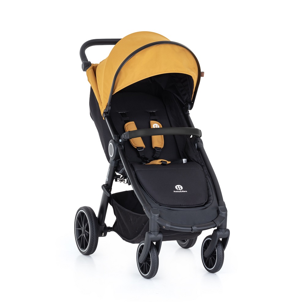 PETITE&MARS Stroller Street+ RWS Black Dense Honey 2