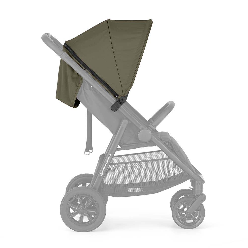 PETITE&MARS Verdeck Für Kinderwagen Airwalk Mature Olive