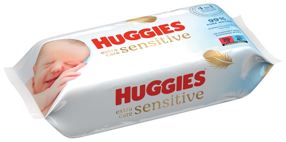 HUGGIES® Salviette Umidificate Extra Care Singola 56 Pz