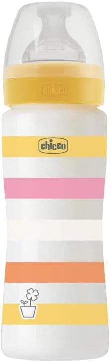 CHICCO Biberón Bienestar Silicona 330 Ml Niña