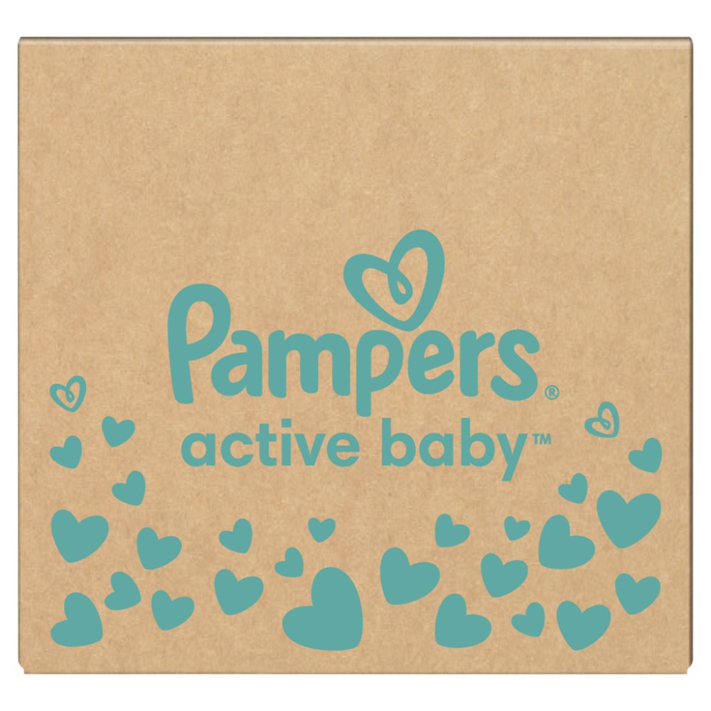 PAMPERS Active Baby Disposable Diapers 6 (13-18 Kg) 128 Pcs - MONTHLY STOCK