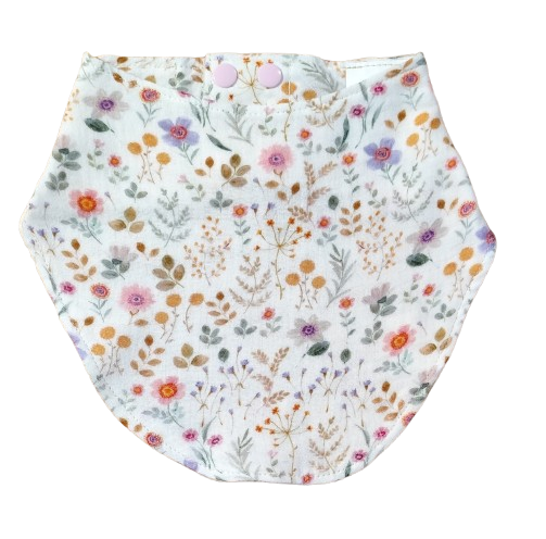 Muslin Bib Monkey Mum® - Blooming Meadow